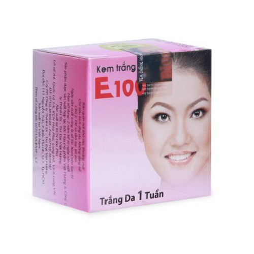 Kem Lam Trang Da E100